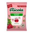Ricola Himbeere Melisse Cukierki bez Cukru Malinowa Melissa 75 g