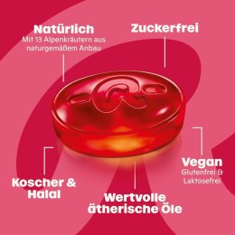 Ricola Kirsche Kräuter Cukierki bez Cukru Wiśniowe Ziele 75 g
