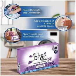 Swirl Lavender Chusteczki Zapachowe Do Suszarki 35 szt.