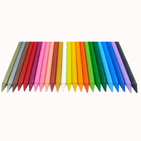 BIC Kids Plastidecor Kredki Świecowe 24 kolory