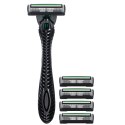 BIC Maszynka do Golenia Hybrid Flex 3 Sensitive Rączka + 4 Wkłady