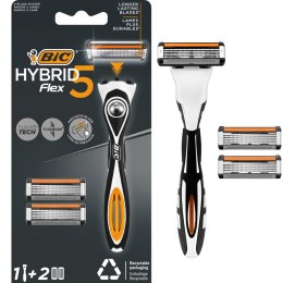 BIC Maszynka do Golenia Hybrid Flex 5 Rączka + 2 Wkłady