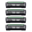 BIC Wkłady do Maszynki do Golenia Hybrid Flex 3 Sensitive 4 Wkłady
