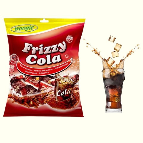 Woogie Frizzy Cola Cukierki Musujące 170 g