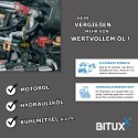Bituxx ręczna pompka napełniająca / przelewowa 0,5 l Mocna konstrukcja