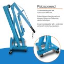 HYDRAULICZNY ŻURAW WARSZTATOWY UDŹWIG DO 2 TON PODNOŚNIK SKŁADANY BITUXX