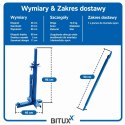 Montażownica do opon BITUXX - stojak do montażu i demontażu opon motocyklowych i samochodowych