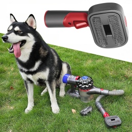 Szczotka do pielęgnacji psów i kotów. Przystosowany do Dyson V7 V8 V10 V11 V15 z przedłużonym wężem i blokadą spustu.