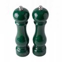 ZESTAW RĘCZNYCH MŁYNKÓW DO PIEPRZU I SOLI 22cm HAGE GREEN