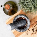 Moździerz do przypraw granitowy kuchenny do ucierania rozdrabniania przypraw pesto