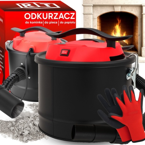 Odkurzacz kominkowy 10L 800W do popiołu gruzu Separator pieca Mocny domowy odkurzacz zbiornikowy
