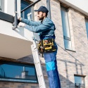 PAS NARZĘDZIOWY - organizer na pasie do 132 cm z 18 kieszeniami, podwójną klamrą i magnetycznym uchwytem
