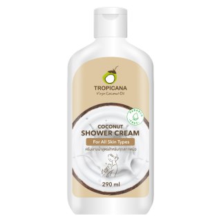Tropicana Virgin Coconut Oil Bio Kremowy Żel pod prysznic Wegański 290 ml