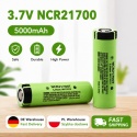 Akumulator litowo-jonowy 10szt. 21700 3.7V 5000mAh 40A, o wysokim prądzie rozładowania,do urządzeń przenośnych.