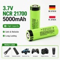 Akumulator litowo-jonowy 10szt. 21700 3.7V 5000mAh 40A, o wysokim prądzie rozładowania,do urządzeń przenośnych.