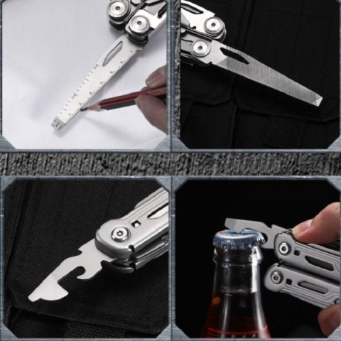 Multitool 18w1 narzędzie wielofunkcyjne Daicamping, idealny prezent dla mężczyzny.