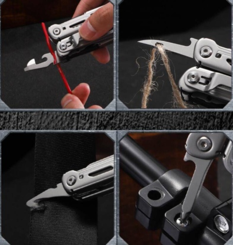 Multitool 18w1 narzędzie wielofunkcyjne Daicamping, idealny prezent dla mężczyzny.