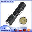 Latarka taktyczna LED 5200 lumenów XHP70.3 HI ładowanie USB C, duża pojemność akumulatora 21700 lm.