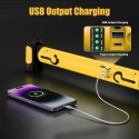 Super Jasna Magnetyczna Lampa Robocza z Wbudowanym Akumulatorem 5200mAh, Lampa Pod Maskę Samochodu do Napraw, Oświetlenie Zewnętrzne