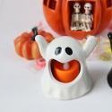 2024 Nowa lampa duchów na Halloween z bezpłomieniowymi świecami LED Dekoracyjna impreza z okazji Halloween Duchy Horror Atmosfera Rekwizyty Dekoracja