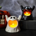 2024 Nowa lampa duchów na Halloween z bezpłomieniowymi świecami LED Dekoracyjna impreza z okazji Halloween Duchy Horror Atmosfera Rekwizyty Dekoracja