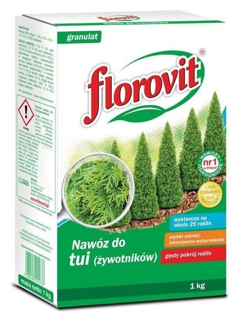 Nawóz Inco Florovit tuja 1kg karton