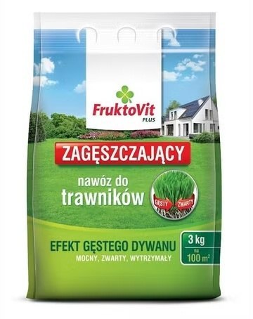 Nawóz Inco Fruktovit PLUS trawnik zagęszcz. 3kg
