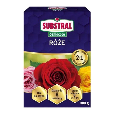 Nawóz Substral Osmocote 2w1 do róż 300g /20/