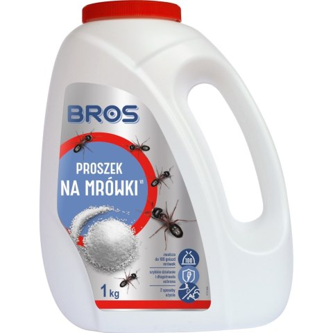 Proszek na Mrówki Likwiduje Gniazda 1kg BROS (R)