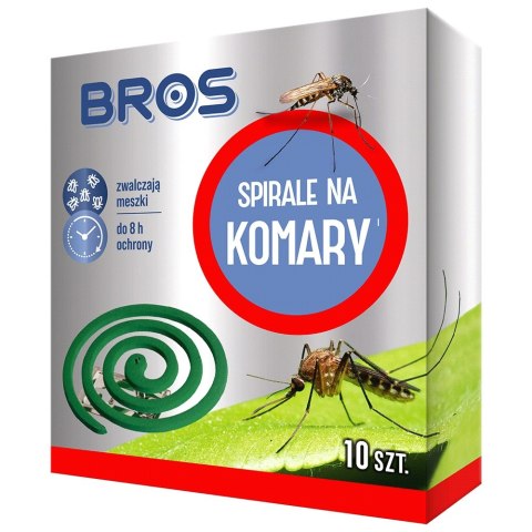 Spirale na Komary i Meszki 10szt BROS