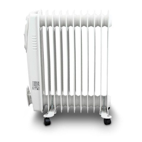 Elektryczny Grzejnik Olejowy 2500W Biały 11 żeberkowy XXL BITUXX