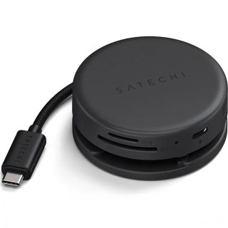 Adapter HUB 7w1 USB C Satechi Multiport ST-POTG7C czarny