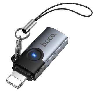 Adapter OTG Lightning do USB C Hoco 2A UA46A czarny
