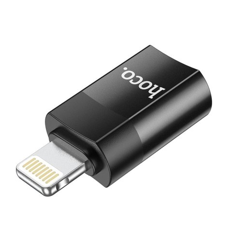 Adapter USB C do Lightning Hoco UA17 czarny
