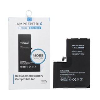 AmpSentrix Basic bateria do iPhone 13 Pro Max (zwiększona pojemność 4600 mAh)