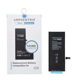 AmpSentrix Basic bateria do iPhone 7 (zwiększona pojemność 2350 mAh)