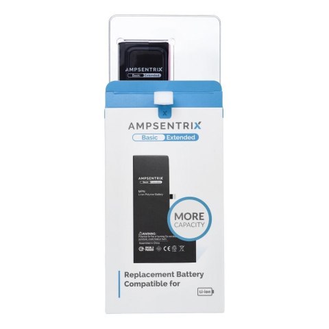 AmpSentrix Basic bateria do iPhone 8 (zwiększona pojemność 2250 mAh)