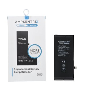 AmpSentrix Basic bateria do iPhone XR (zwiększona pojemność 3550 mAh)