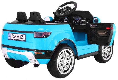 Autko Rapid Racer elektryczne dla dzieci - Niebieski SUV + Pilot