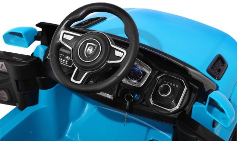 Autko Rapid Racer elektryczne dla dzieci - Niebieski SUV + Pilot