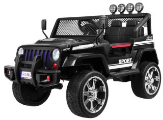 Autko terenowe Raptor Drifter Czarny + Pilot + Napęd 4x4