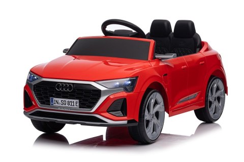 Auto Audi SQ8 czerwone na akumulator dla dzieci + pilot 2,4 GHz