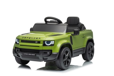 Auto Land Rover Defender zielone na akumulator dla dzieci + pilot R/C
