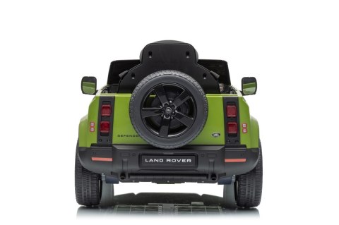 Auto Land Rover Defender zielone na akumulator dla dzieci + pilot R/C
