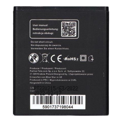Bateria do Huawei Y3 / Y300 / Y500 / W1 1600 mAh Blue Star
