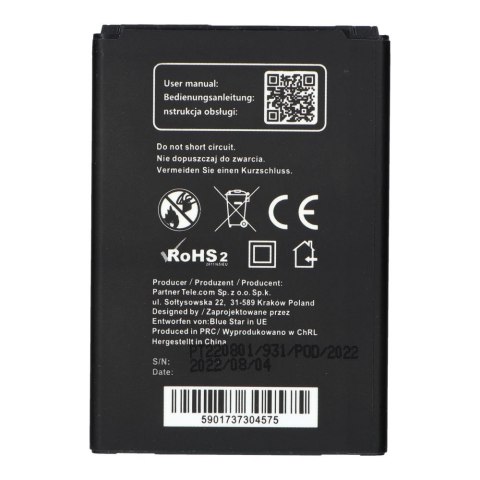 Bateria do LG L50 L / Fino / Joy / Leon 2000 mAh Blue Star Premium