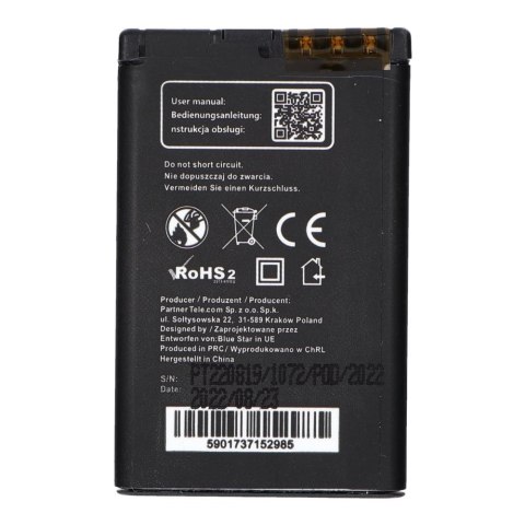 Bateria do Nokia 5220 XM / 5630 XM / 6303 / 6730 / 3720 / C3 / C5-00 /C6-01 1200 mAh Blue Star Premium