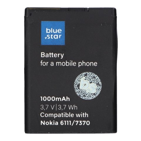 Bateria do Nokia 6111 / 7370 / N76 / 2630 / 2760 / N75 / 2600 Classic 1000 mAh Blue Star Premium