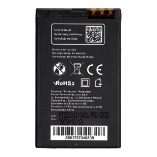 Bateria do Nokia E66 / E75 / C5-03 / 3120 Classic / 8800 Arte Saphire 1200 mAh Blue Star Premium