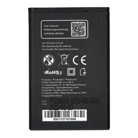 Bateria do Samsung S5610 / S5611 / L700 / S3650 / S5620 / B3410 / S5260 1000 mAh Blue Star Premium